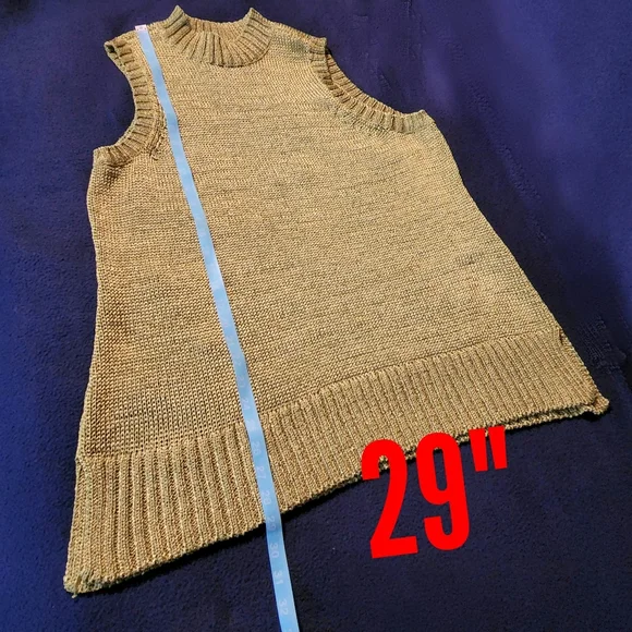 Chico's Sleeveless Sweater Tank - Picture 5 of 11